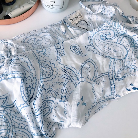 Paisley Crop Top - Picture 4 of 5